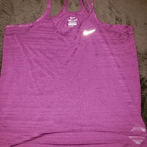 Sm purple nike tank